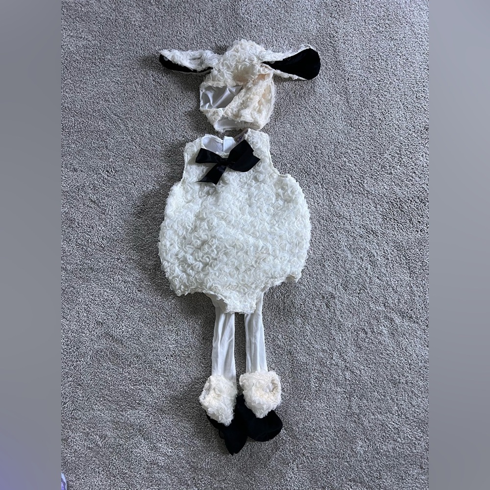 Sheep Halloween Costume.